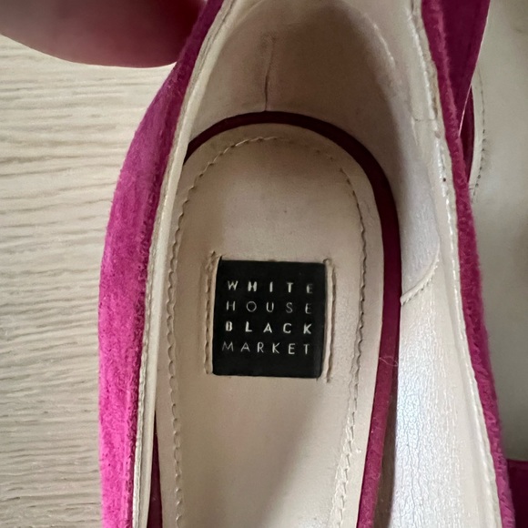 White House Black Market Block Heels, Women’s Size 10 pink - Picture 4 of 4